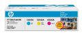 Original HP CE259A Value Pack Includes 1 Each of CB541A Cyan Toner, CB542A Yellow Toner, CB543A Magenta Toner Cartridges