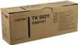 Original Kyocera Mita TK502Y Yellow Toner Cartridge TK-502Y