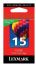 Original Lexmark 18C2110 Color Ink Cartridge #15A