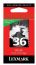 Original Lexmark 18C2130 Black Ink Cartridge #36