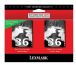 Original Lexmark 18C2236 Black Ink Cartridge #36 2 Pack of 18C2130