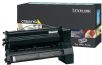 Original Lexmark C780A1YG Yellow Toner Cartridge (Yields 6,000)